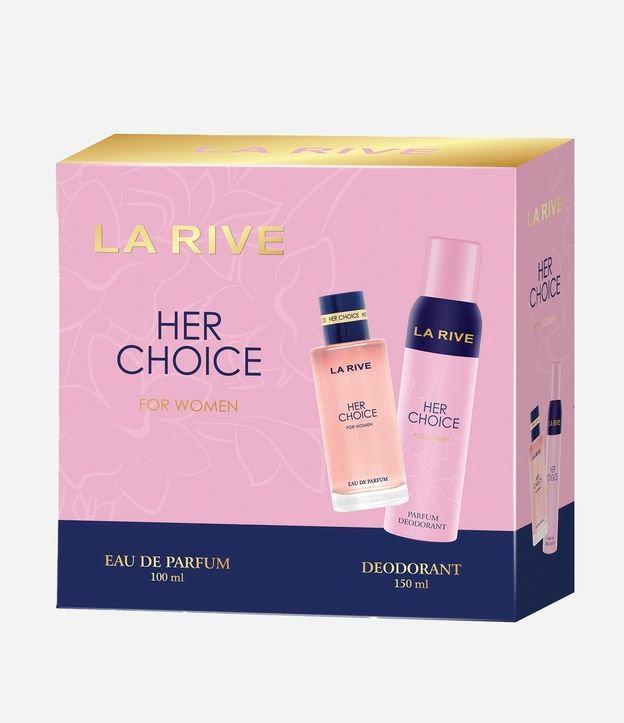 Kit Perfume La Rive Her Choice Eau de Toilette Feminino 100ml + Desodorante 150ml  - 1