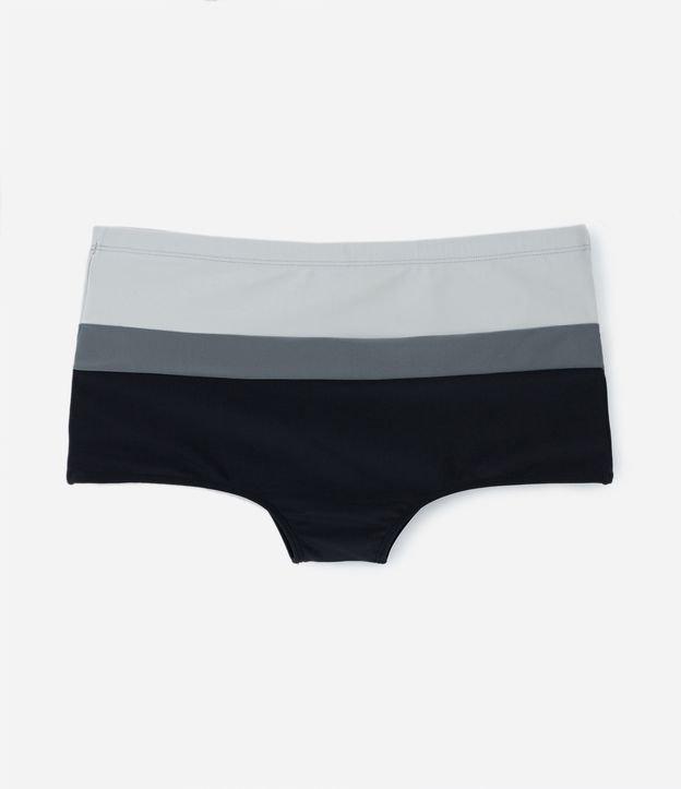 Sunga Boxer em Microfibra com Listras Degradê - 1