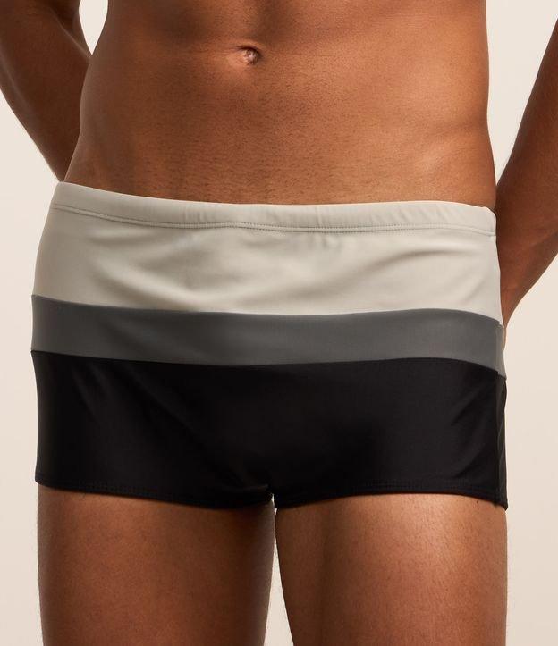 Sunga Boxer em Microfibra com Listras Degradê - 2