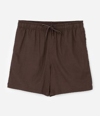 Bermuda com Cós Elástico e Bolsos
