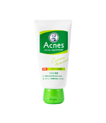 Sabonete Facial Acnes Creamy Wash Mentholatum Hada Labo