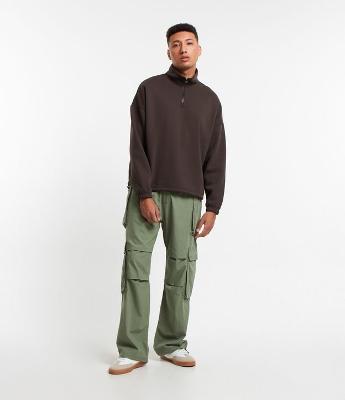 Calça Parachute Paper Touch Parachute com Bolsos Laterais