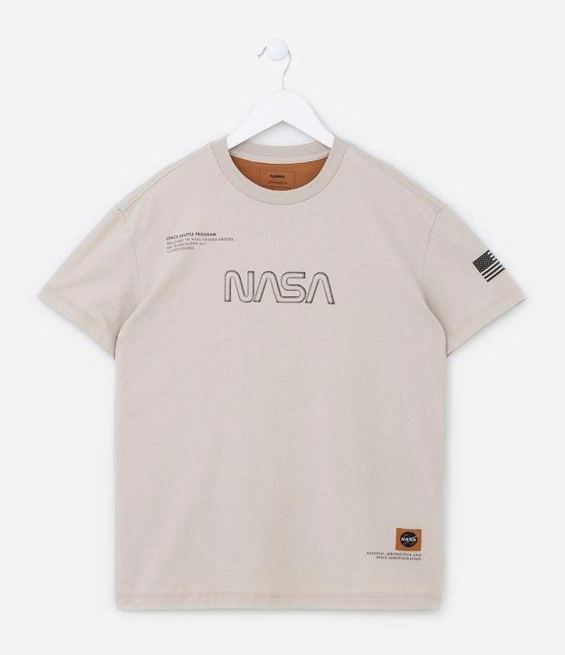 Camiseta Oversized Infantil com Estampa da NASA - Tam 5 a 14 anos - 1