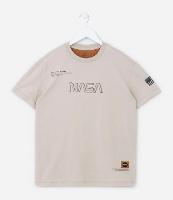 Camiseta Oversized Infantil com Estampa da NASA - Tam 5 a 14 anos - 1