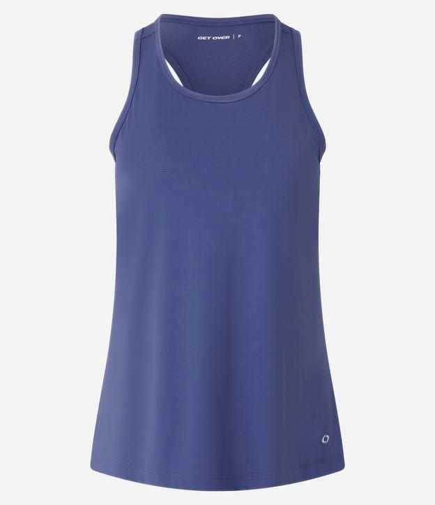 Regata Nadador Esportiva em Microfibra com Furinhos - 1