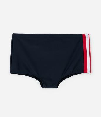 Sunga Boxer em Microfibra com Listras Laterais