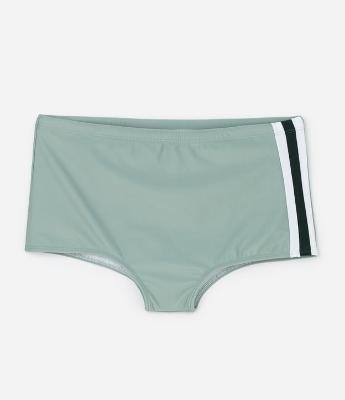 Sunga Boxer em Microfibra com Listras Laterais