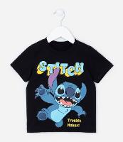 Camiseta Infantil com Estampa do Stitch - Tam 1 a 5 anos - 1