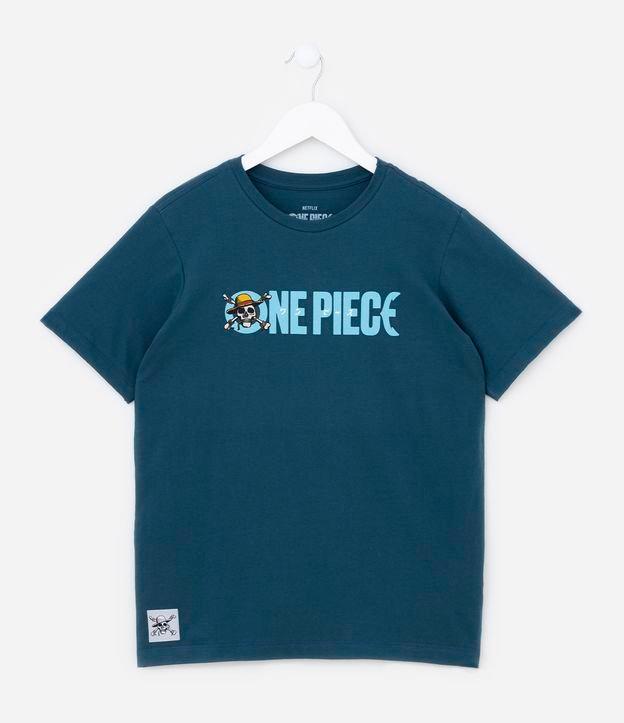 Camiseta Infantil com Estampa do One Piece - Tam 5 a 14 anos - 1
