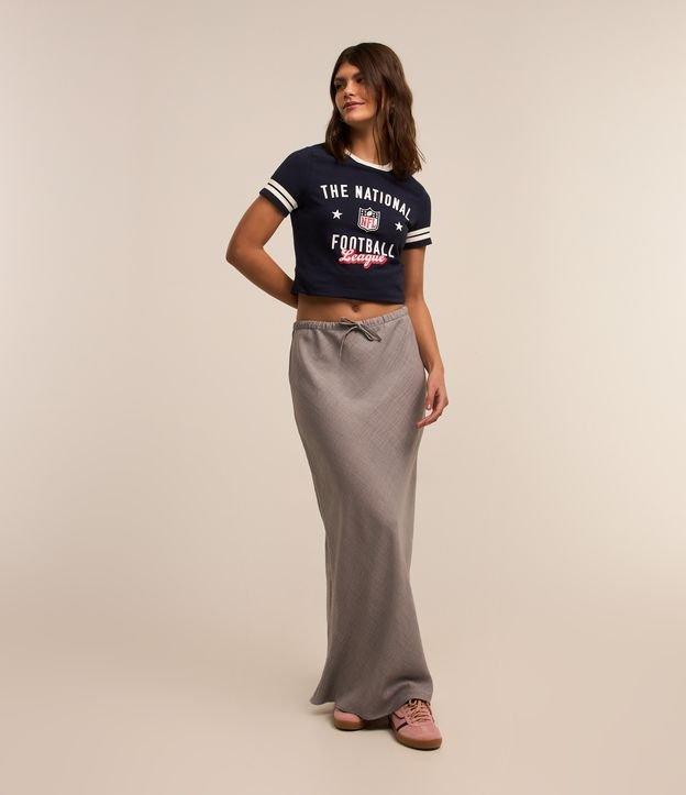 Saia New Midi em Alfaiataria com Amarração - 2