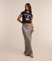 Saia New Midi em Alfaiataria com Amarração - 2