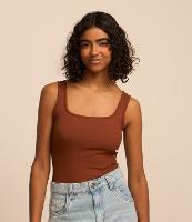 Body Básico em Ribana com Decote Quadrado - 3