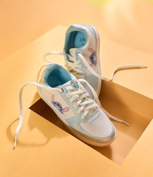 Tênis Infantil Casual com Recortes e Estampa Stitch - Tam 28 ao 36 - 2
