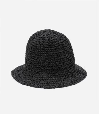 Chapéu Bucket com Textura de Ráfia