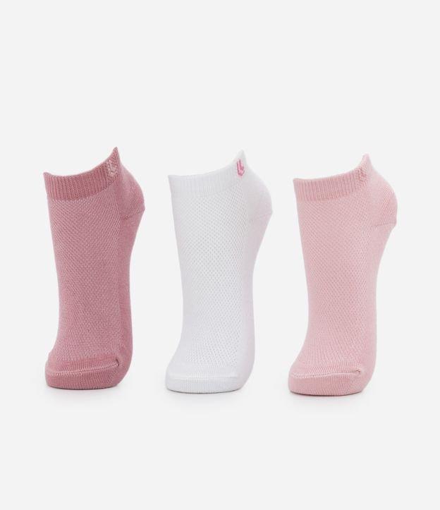 Kit 03 Meias de Cano Curto sem Costura Lupo - 1