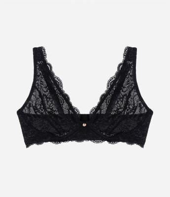 Sutiã sem Bojo sem Aro em Renda