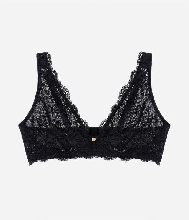 Sutiã sem Bojo sem Aro em Renda - 1