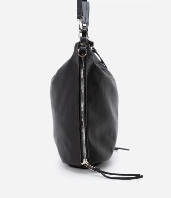 Bolsa Hobo Grande Desestruturada com Alças Duplas