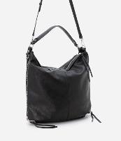 Bolsa Hobo Grande Desestruturada com Alças Duplas - 2