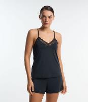 Pijama Short Doll com Detalhes em Renda - 1