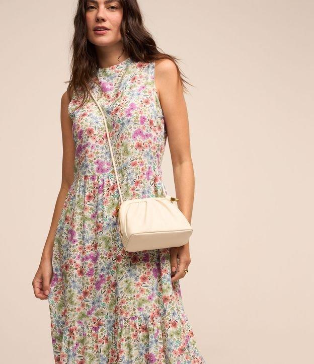 Vestido Midi em Viscose com Babado na Barra e Estampa Floral Liberty - 2