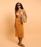 Saída de Praia Saia Midi em Crochê - 3