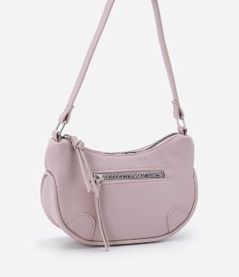 Bolsa Baguete Infantil em PU com Recortes e Bolsinho - Tam U