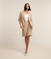 Blazer Oversized Alfaiatado com Abotoamento Frontal - 1