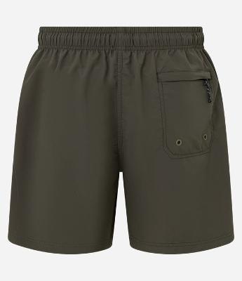 Bermuda em Poliamida com Bolsos de Zíper Tratorado