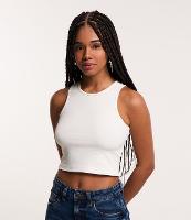 Blusa Curta Básica em Ribana Caneladinha - 2