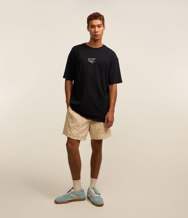 Bermuda em Poliamida com Puxador no Cós - 3