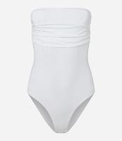 Body Tomara que Caia em Jersey com Busto Duplo Franzido - 1