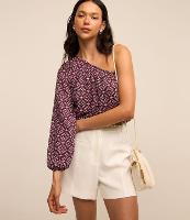 Blusa Ombro Só em Crepe com Estampa Arabescos - 2