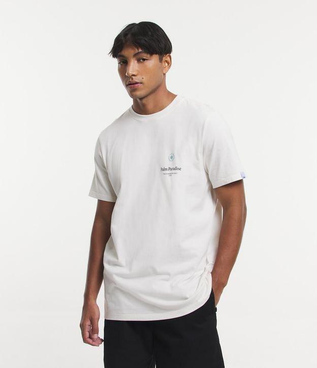 Camiseta Comfort em Malhão com Manga Curta - 1