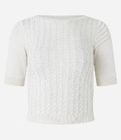 Blusa em Tricô com Ponto Trancinha - 1