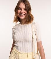 Blusa em Tricô com Ponto Trancinha - 2