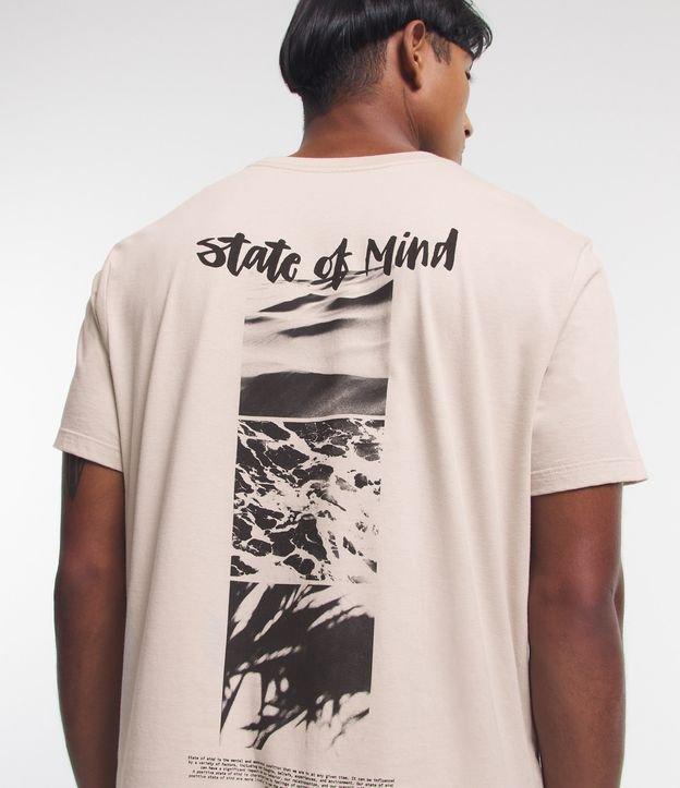 Camiseta Comfort em Algodão com Estampa State Of Mind - 1