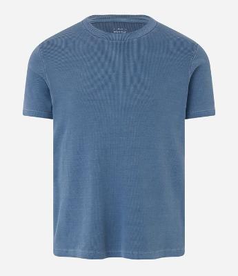 Camiseta Muscle Ribana Estonada com Textura Canelada