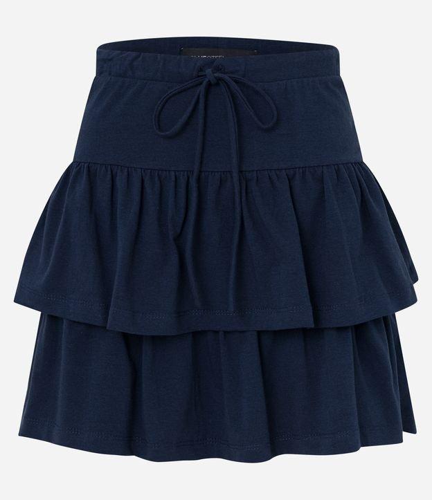 Saia Curta com Babados e Amarração no Cós - 2