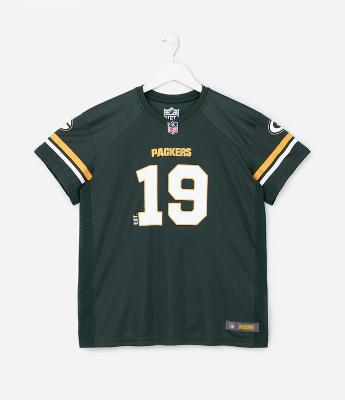 Camiseta Infantil NFL Packers com Tecnologia Dry - Tam 5 a 14 Anos