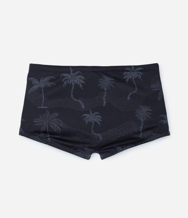 Sunga Boxer em Microfibra com Estampa de Coqueiro - 1
