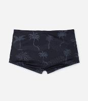 Sunga Boxer em Microfibra com Estampa de Coqueiro - 1