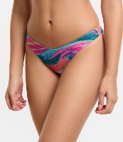 Biquíni Calcinha Asa Delta em Microfibra com Estampa Manchas - 1