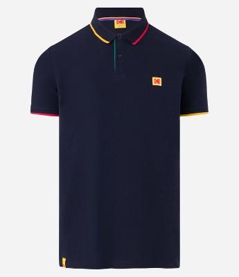 Camisa Polo com Estampa da Kodak