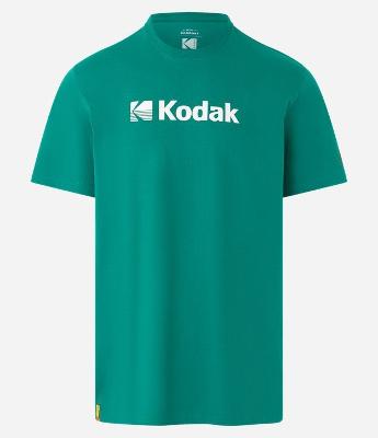 Camiseta em Algodão com Estampa Kodak