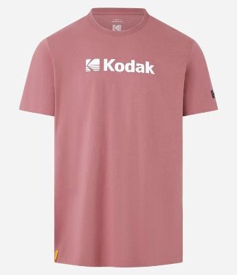 Camiseta em Algodão com Estampa Kodak