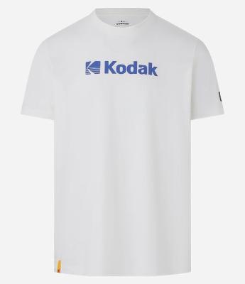 Camiseta em Algodão com Estampa Kodak