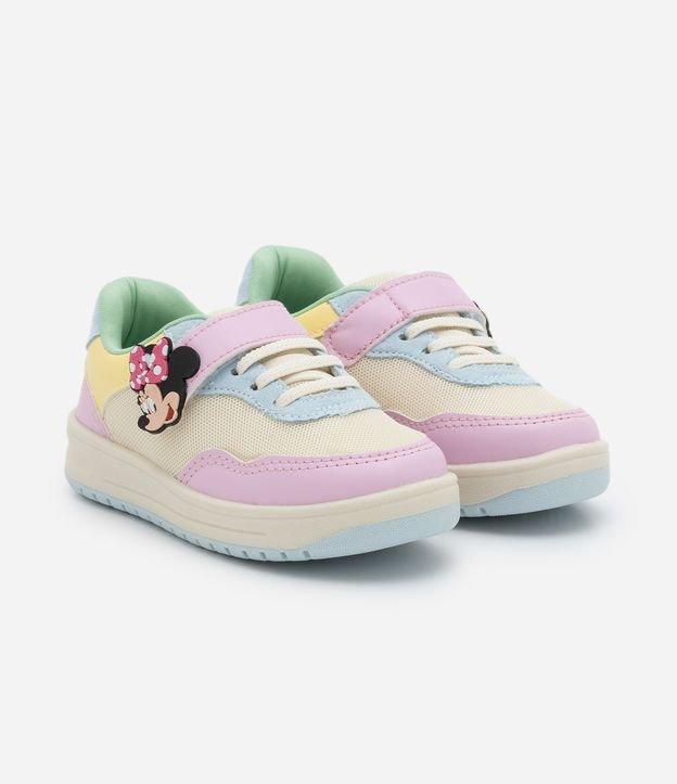 Tênis Infantil com Recortes Tira da Minnie - Tam 20 ao 27 - 1