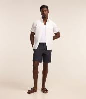 Bermuda em Algodão com Textura Ana Ruga e Bolso Embutido - 1