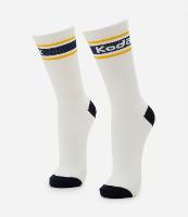 Meia Cano Alto Estampada com Kodak College - 1